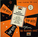  MDLP 6013 E-Z COUNTRY PROGRAMMING NO. 3.  (HMV label)