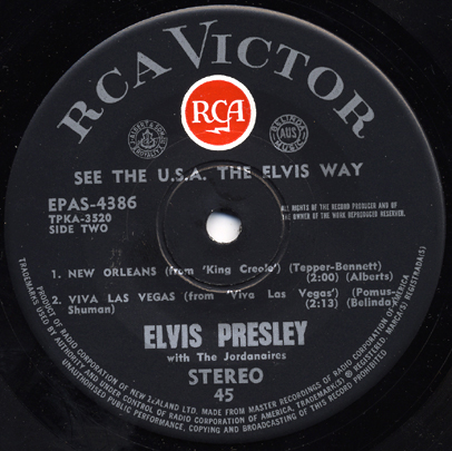 EPAS 4386 SEE THE USA THE ELVIS WAY